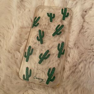 Casery plastic cactus iPhone 8 Plus Case